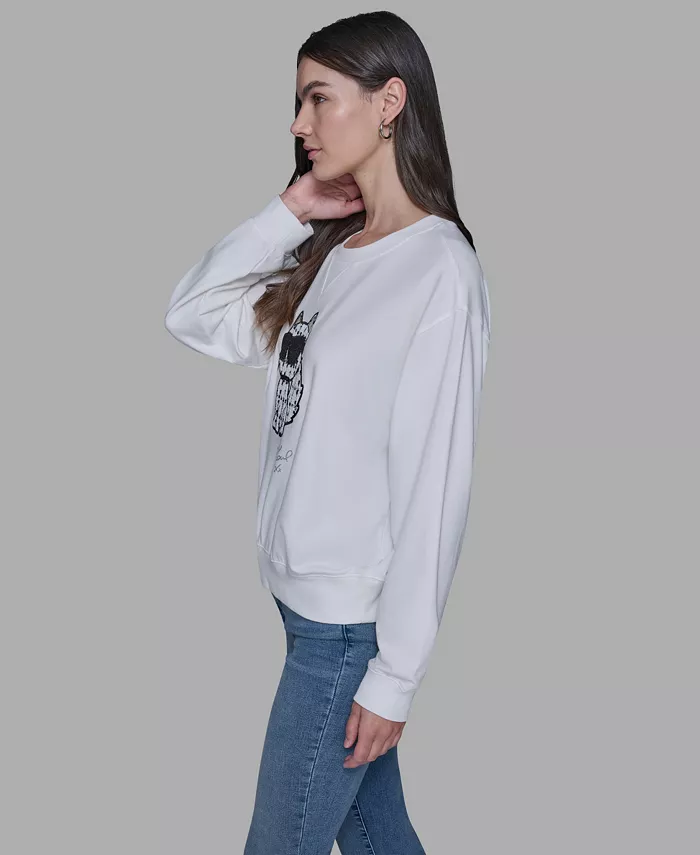 Women's Emoji Choupette Detail Sweater - thumbnail 2