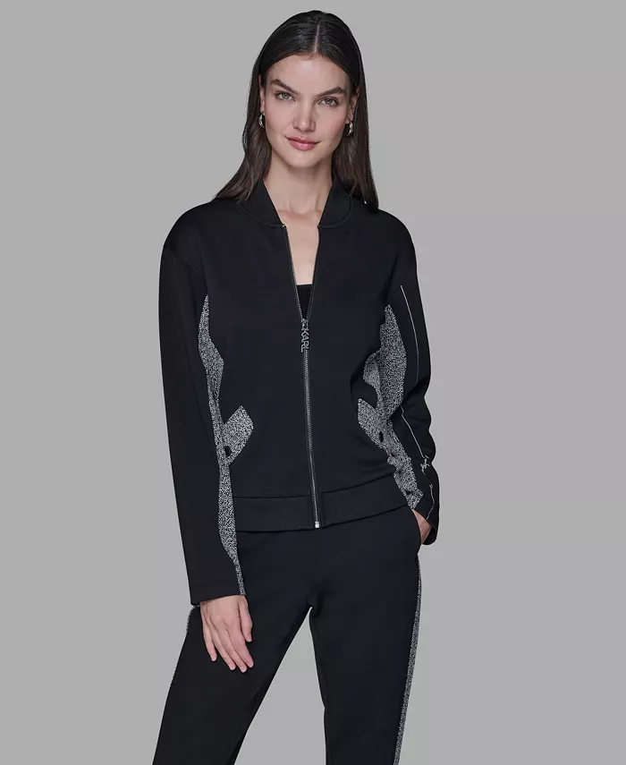 Women's Front Zip Bomber Jacket