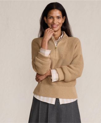 Women's Drifter Shaker Wedge Quarter Zip Sweater