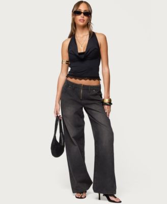 Women's Aliyah Zip Low Rise Jeans