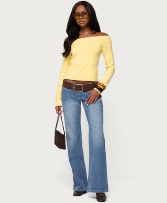 Women's Elona Off Shoulder Knit Top