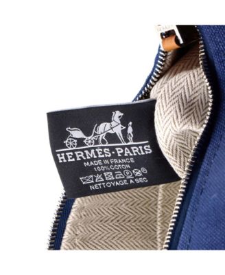 Pre-Owned HERMES PM Bride-A-Brac Travel Case Toile