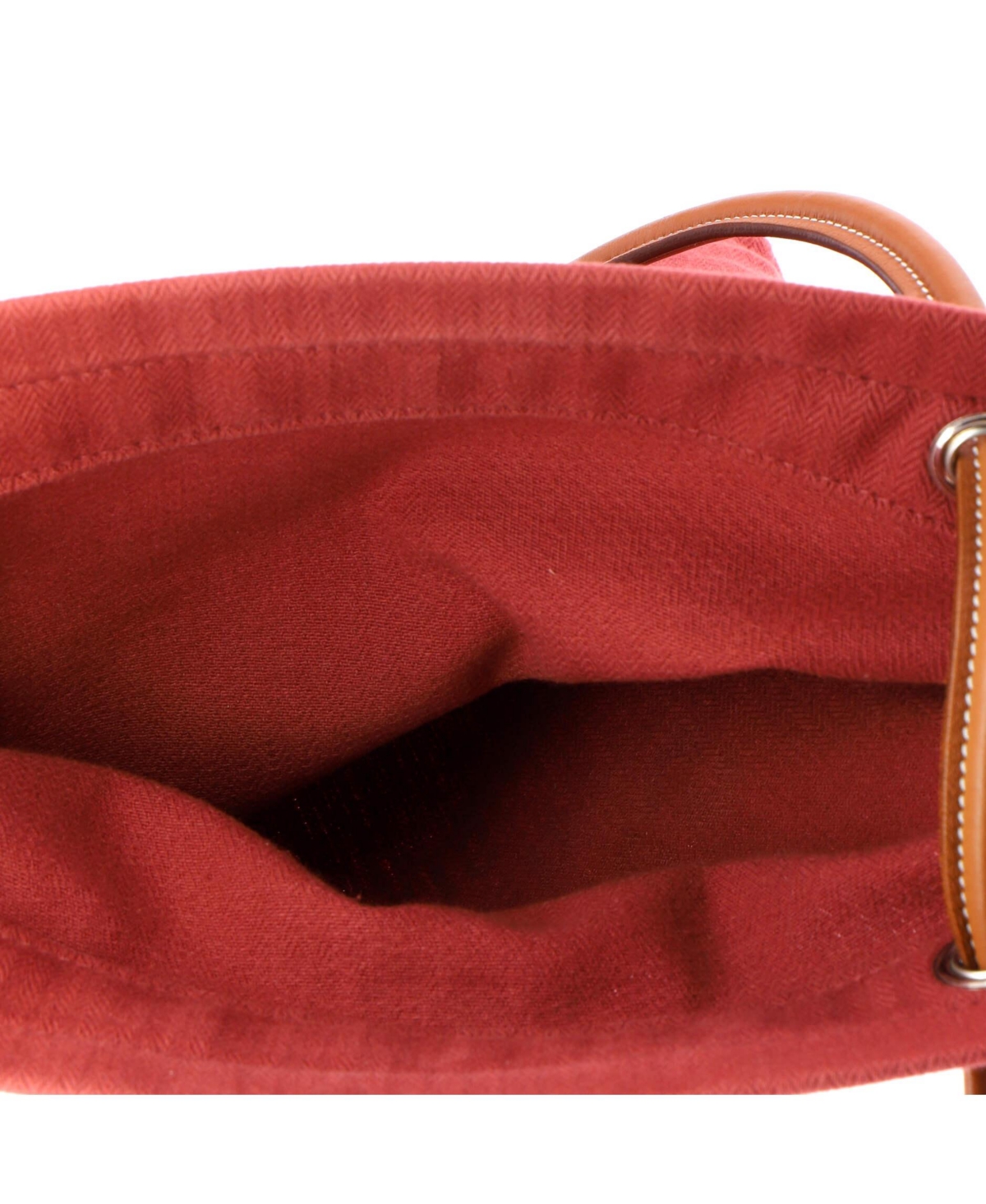 Pre-Owned Hermes Mm Aline Bag Toile