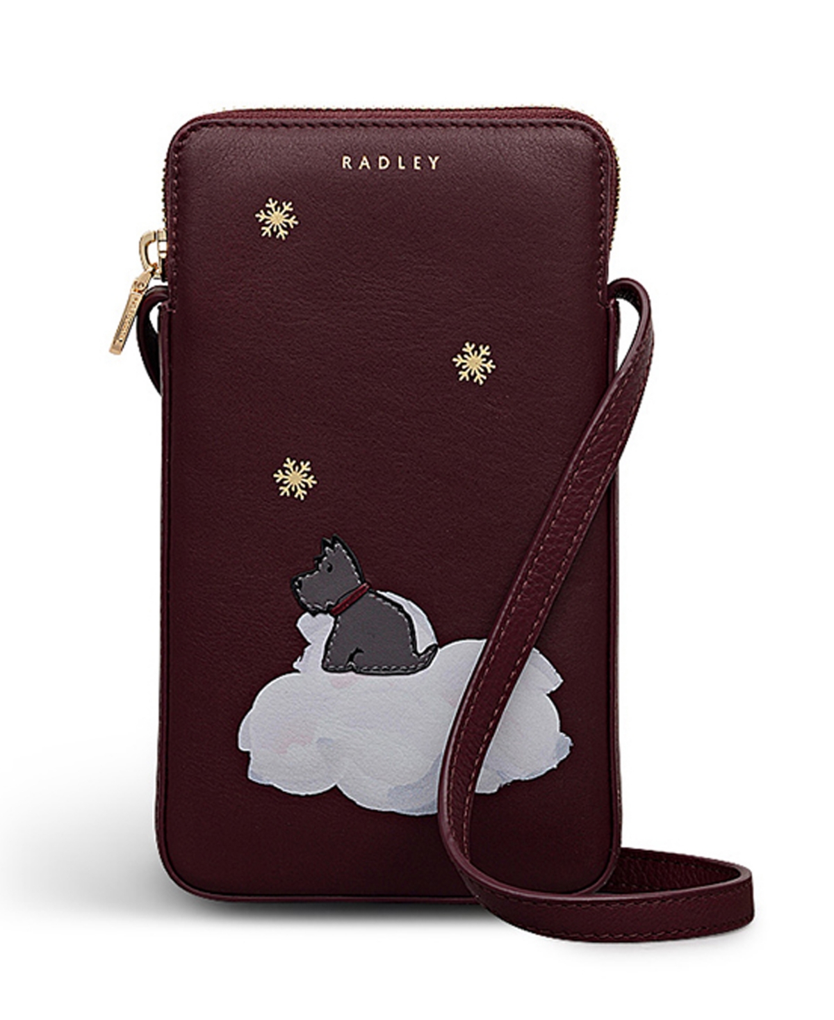 Radley London It's Written In The Snowflakes Mini Phone Crossbody Bag