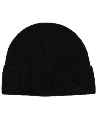 Men's Solid Flag Bear Beanie