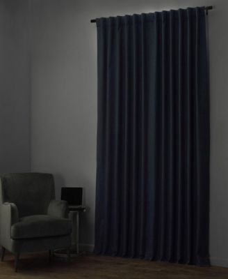 Extra Wide Performance Linen Hotel Blackout Curtain