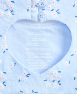 Baby Girls Simply Ditsy Sunsuit, Macy's Exclusive