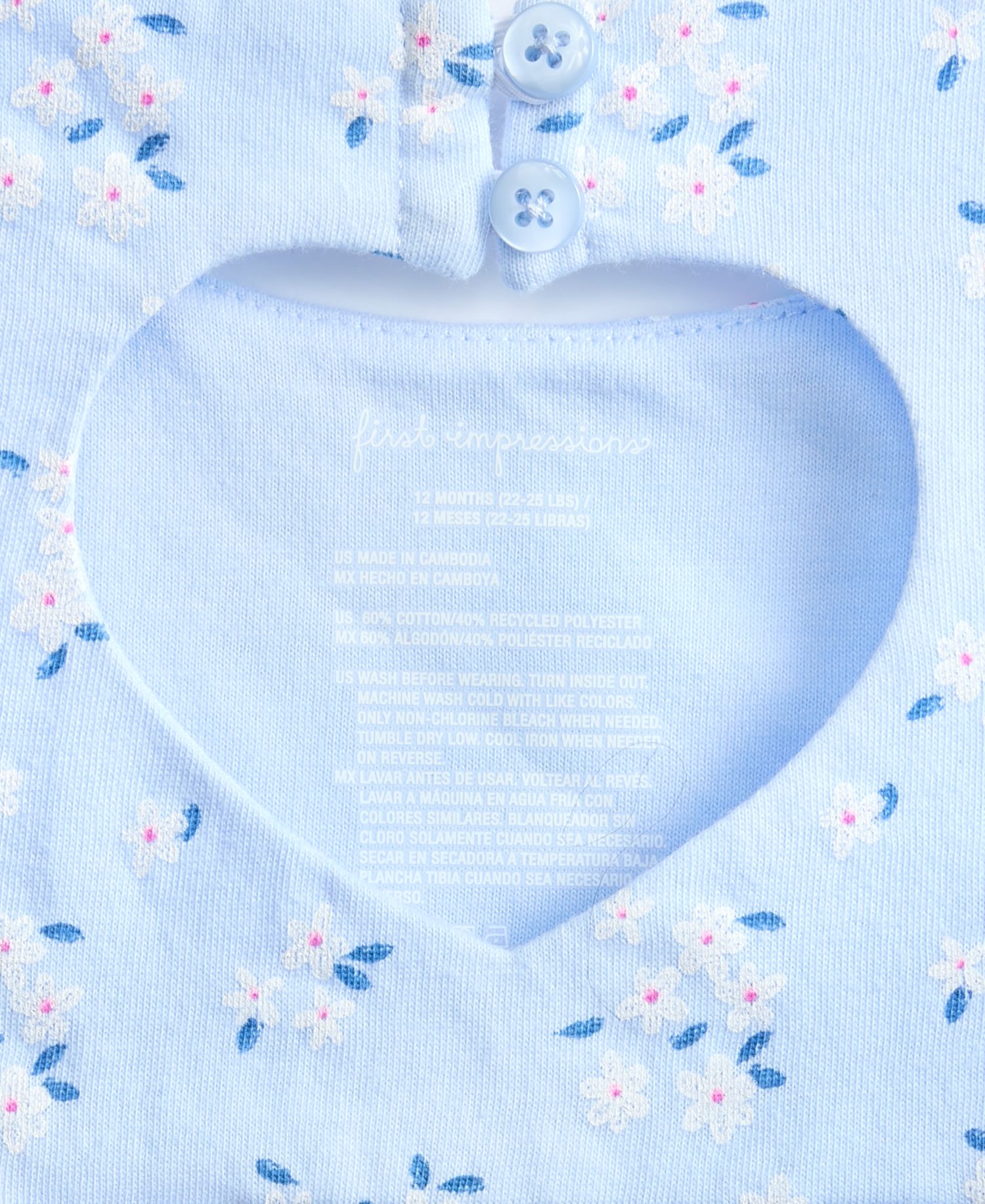 Baby Girls Simply Ditsy Sunsuit