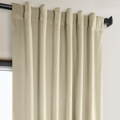 Signature Plush Velvet Hotel Blackout Curtain