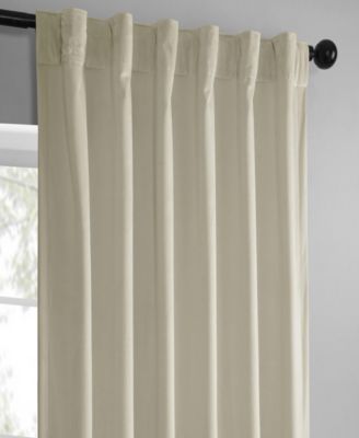 Simply Velvet Room Darkening Curtain Pair (2 Panels)