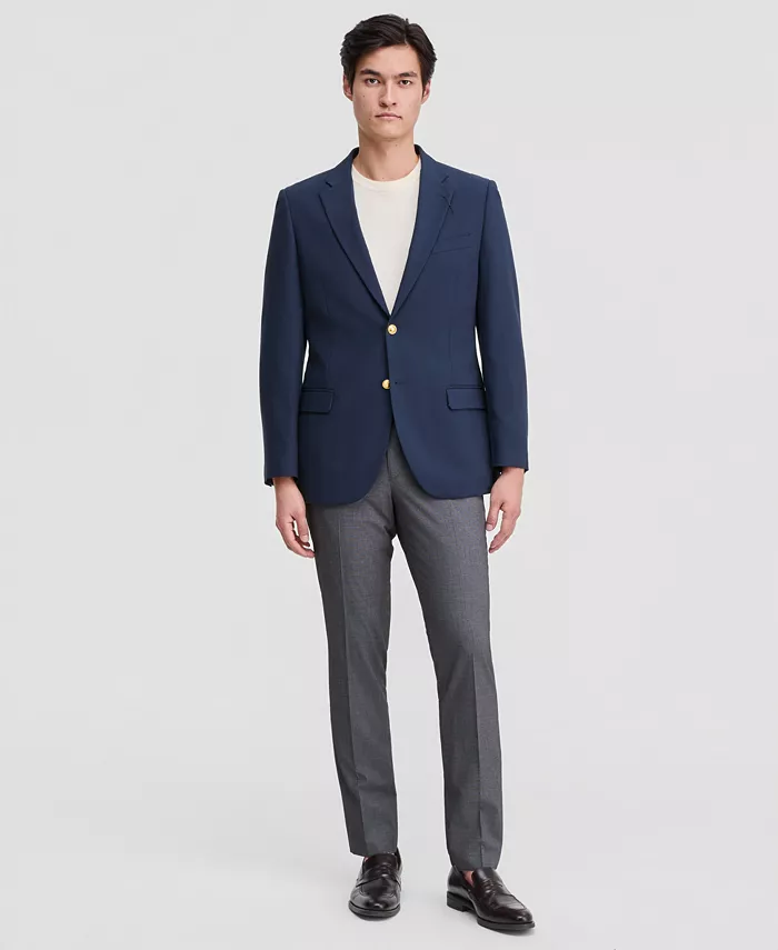 Men's Modern-Fit Active Stretch Solid Blazer - thumbnail 4