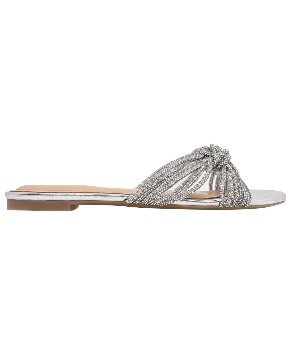 Inc International Concepts Women's Gracelin Slip-on Flat Sandals, Macy's Exclusive In Transparent