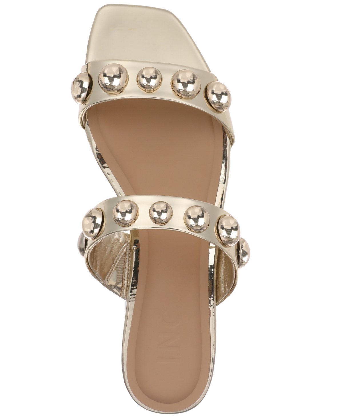 Inc International Concepts Women's Gretelle Slip-on Flat Sandals, Macy's Exclusive In Gold