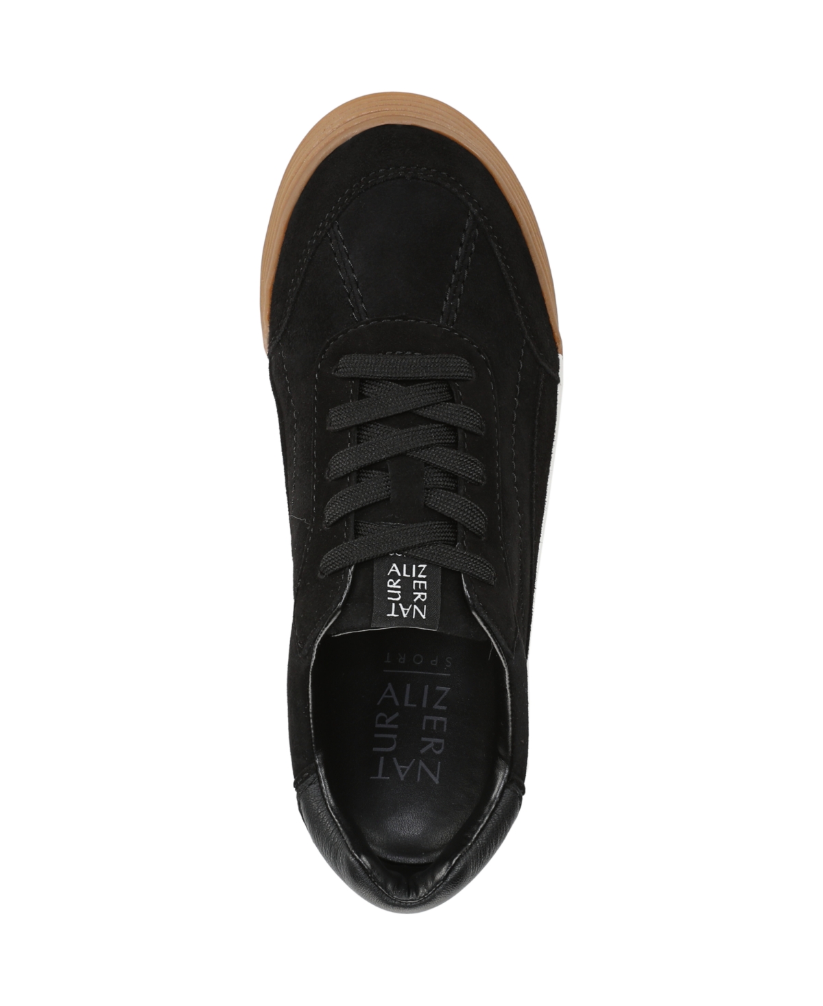 Naturalizer Cami Lace-up Sneakers In Black