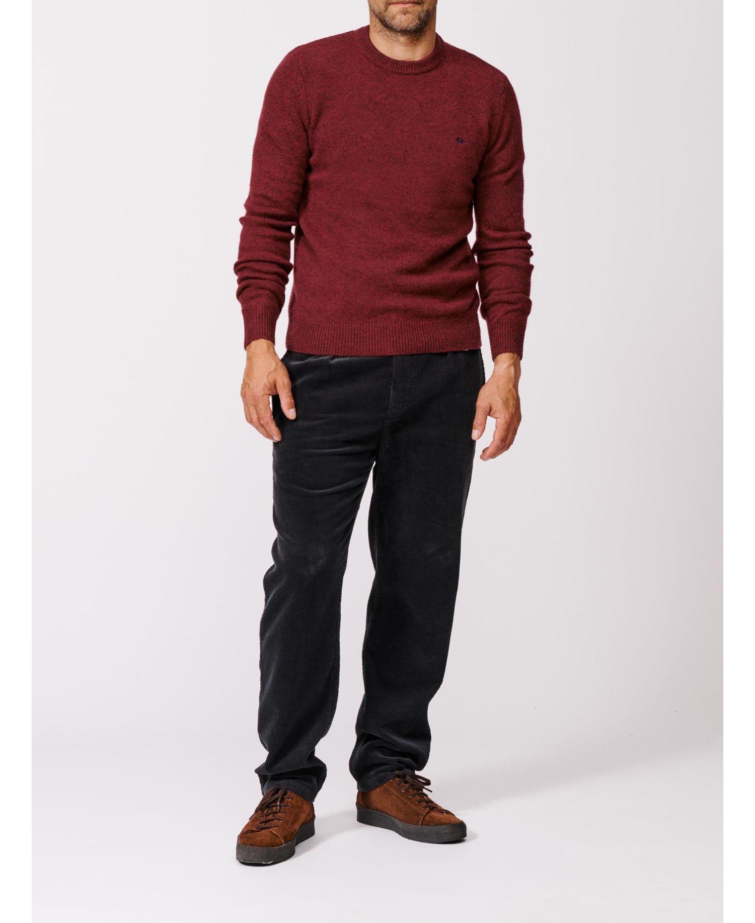 Men's Phillips Lambswool Crew Neck Sweater