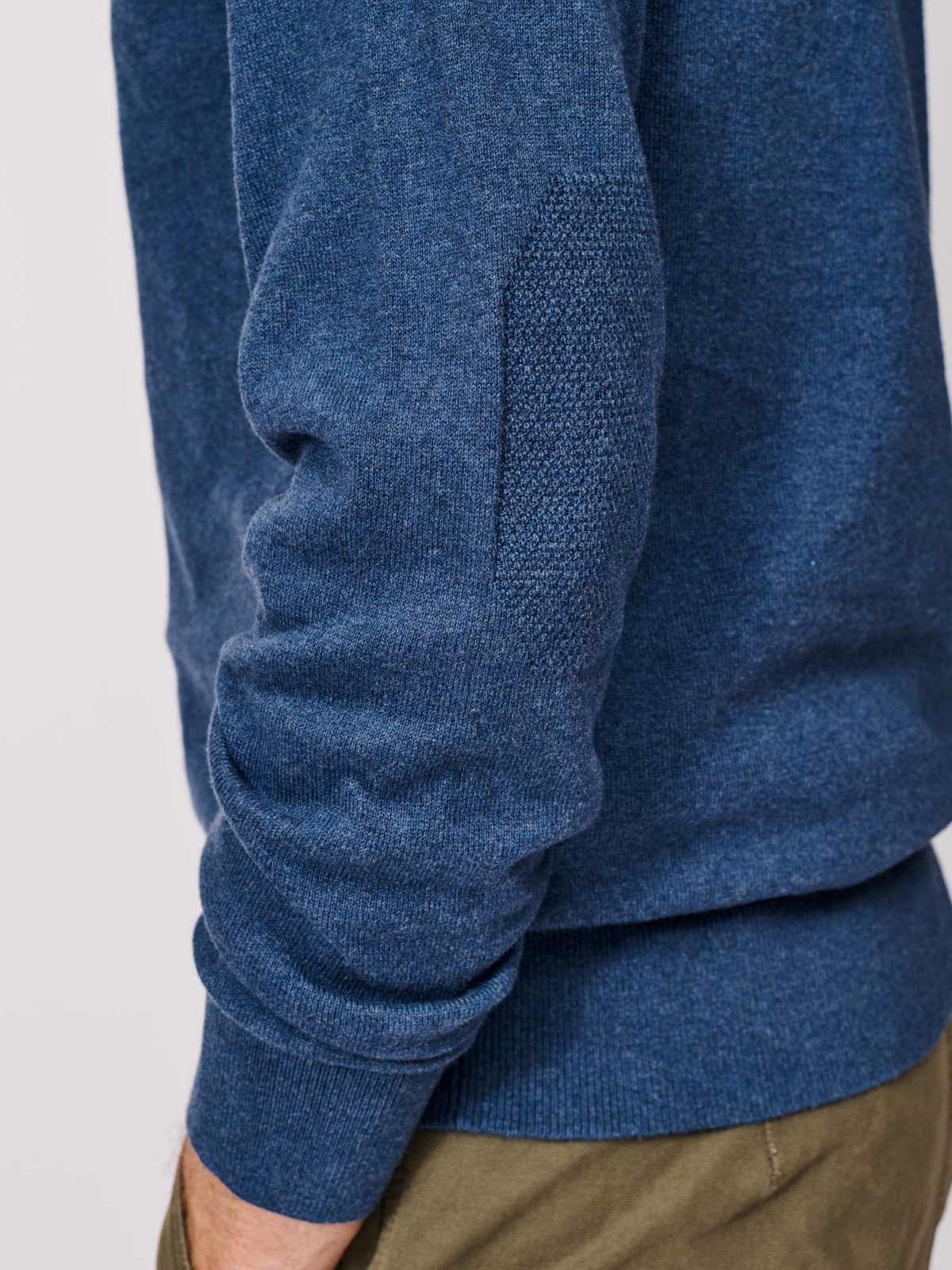 Aubin Men's Bonby Zip Neck Sweater