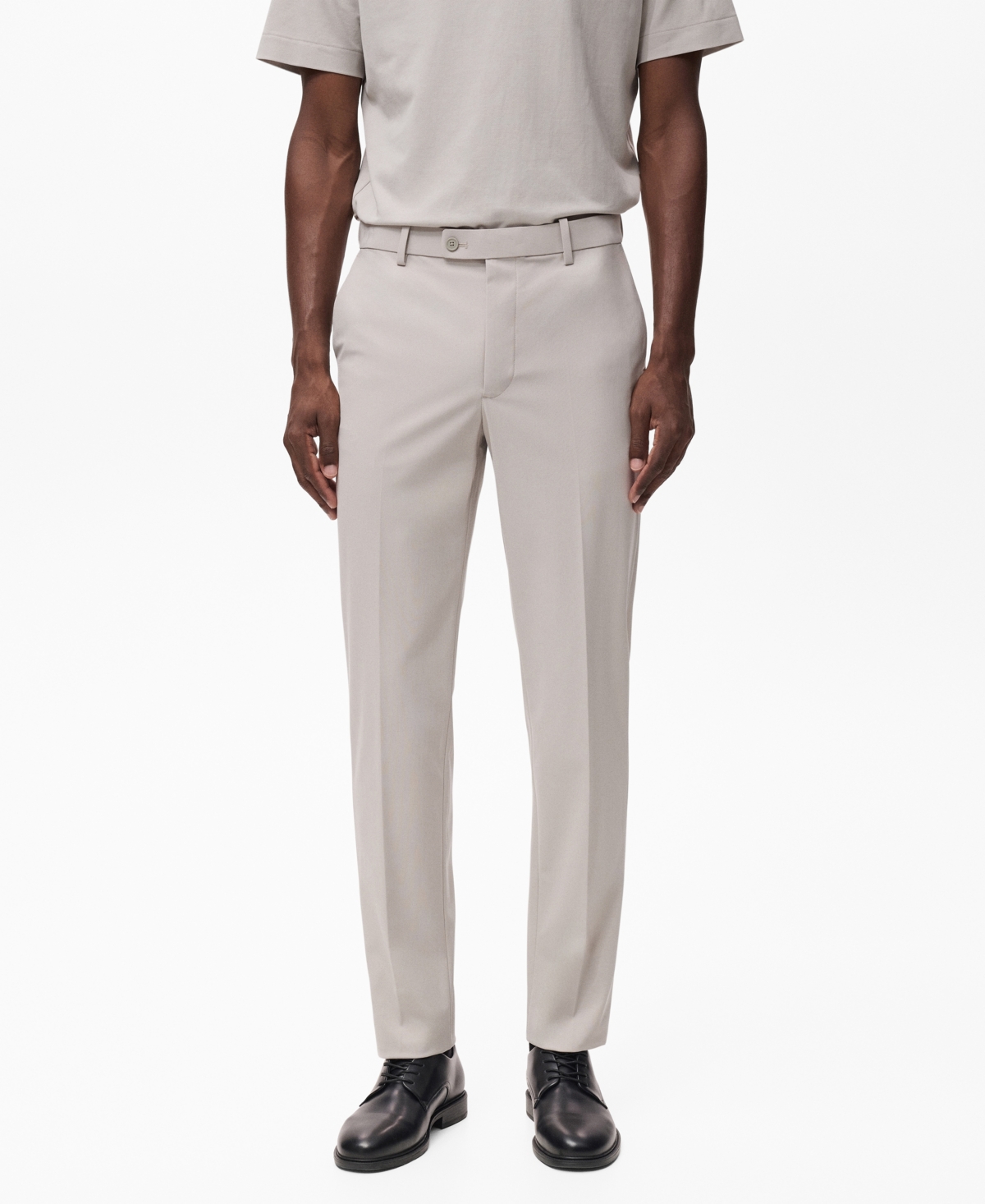 Mango Men's Zurich Slim-Fit Thermolite Suit Pants