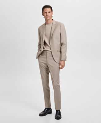 Men's Stretch Fabric Super Slim-Fit Suit Jacket