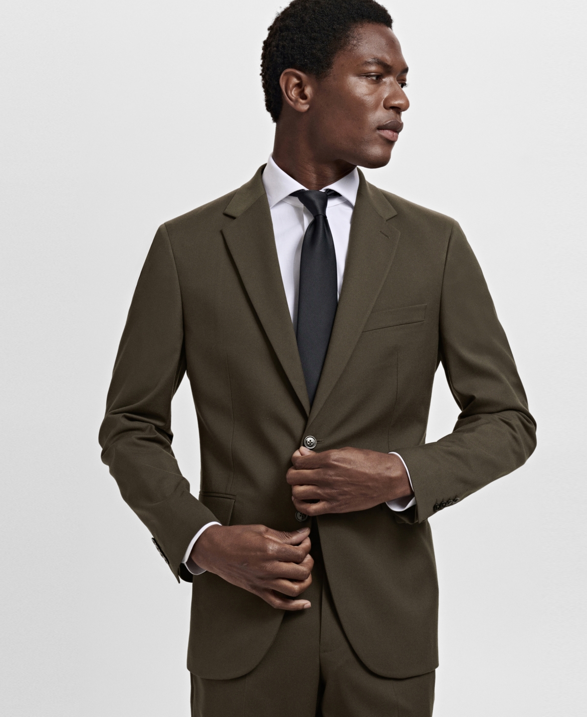 Mango Men's Milan Slim-Fit Suit Blazer