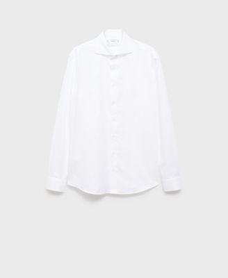 Men's Cotton Slim-Fit Formal Shirt