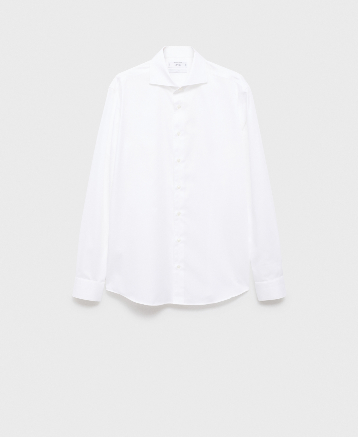 Mango Men's Cotton Slim-Fit Formal Shirt