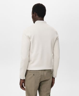 Men's Perkins Neck Knitted Sweater