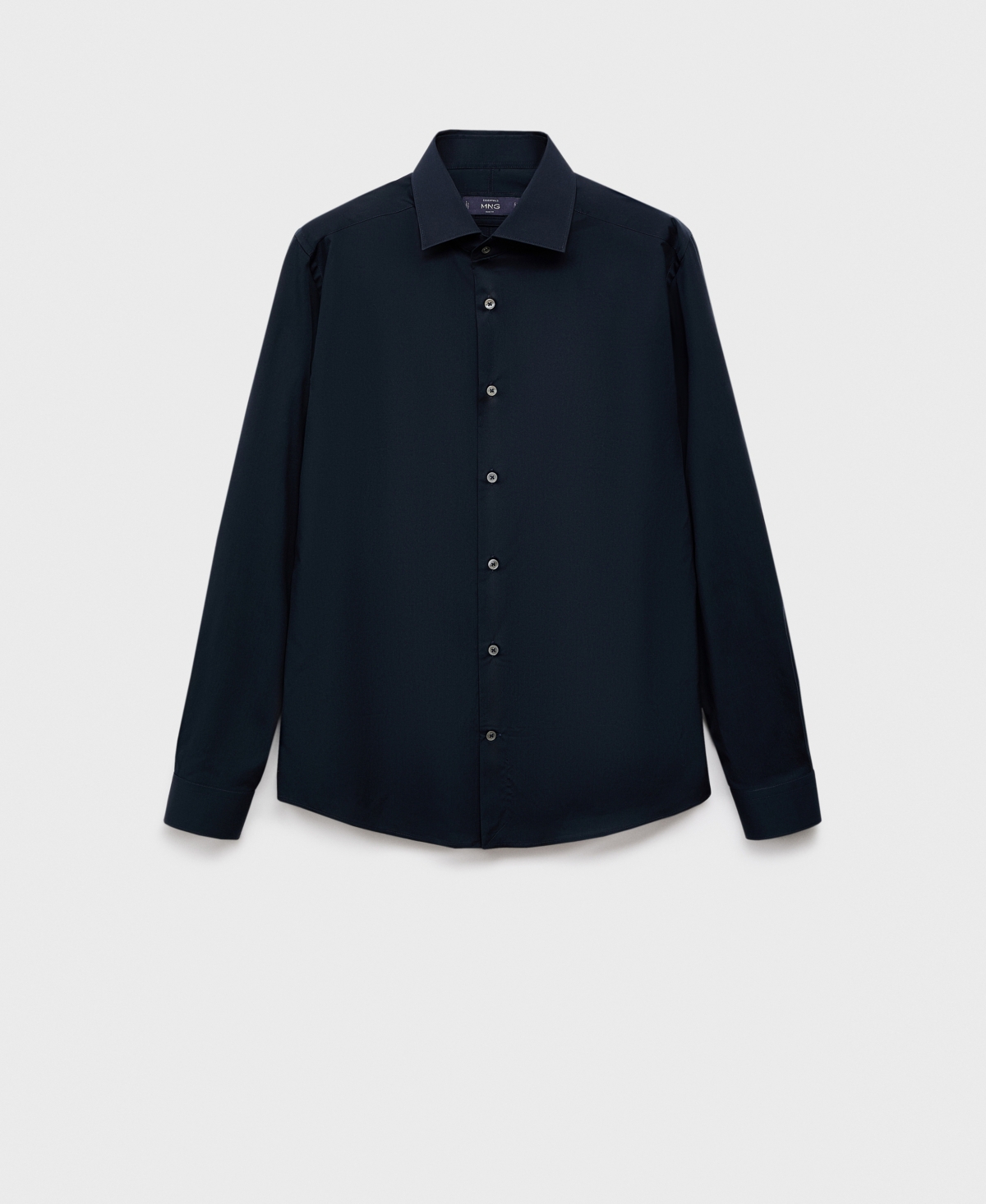 Mango Men's Cotton Slim-fit Shirt In Blue