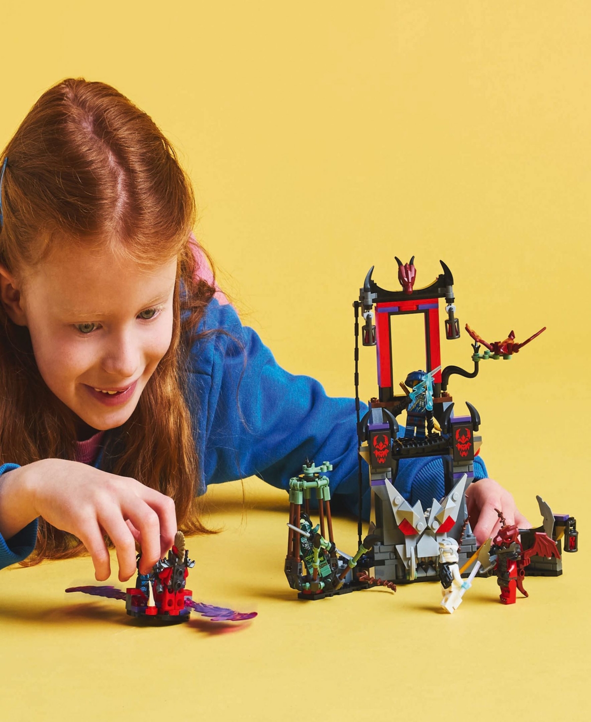 Lego Ninjago Dragonian Storm Village Toy Building Set 71841, 305 Pieces