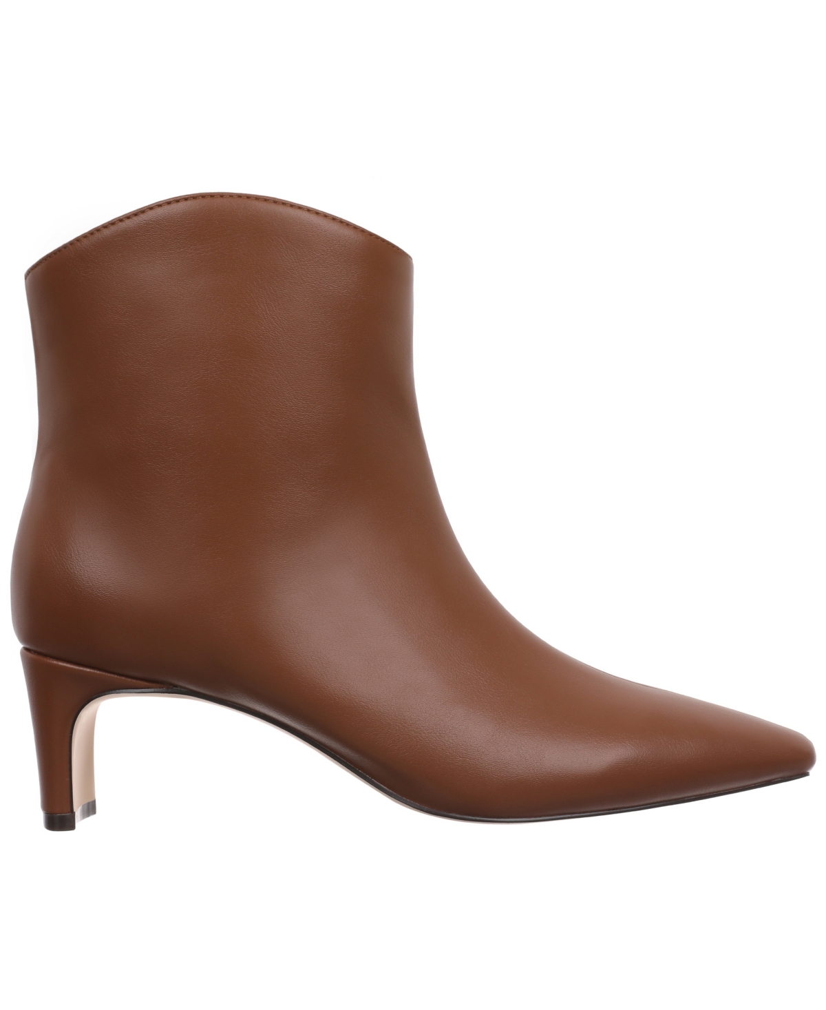 On 34th Women's Charrliee Pointed Toe Booties, Macy's Exclusive In Brown