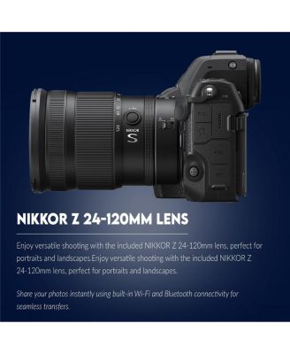 Z8 Mirrorless Camera with NIKKOR Z 24-120mm f/4 S Lens, Bundle with Flashpoint XPLOR 100 Pro TTL R2 Battery-Powered Monolight (Godox AD100 Pro)