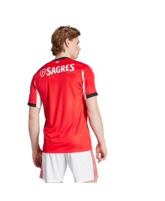 Men's Red Benfica 2025/26 Home Replica Jersey