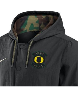 Nike Men's Black Oregon Ducks 2025 NCAA Military Appreciation Full