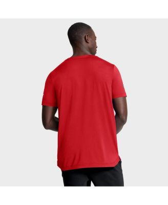 Men's Red Florida Panthers Authentic Pro Rink Tech T-Shirt