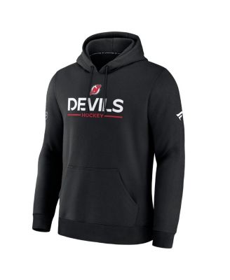 Men's Black New Jersey Devils Authentic Pro Primary Hoodie