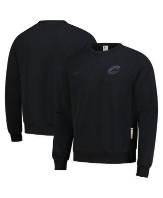 Nike - Men's Black Cleveland Cavaliers Authentic Standard Issue Travel Dri-FIT Sweatshirt