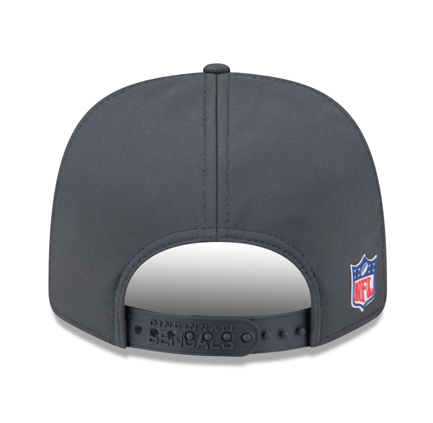 Men's Charcoal Cincinnati Bengals 2025 Sideline Cold Weather 9SEVENTY Adjustable Hat