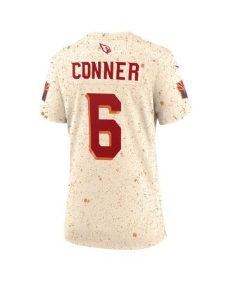 Women's James Conner&nbsp;Natural Arizona Cardinals 2025 Rivalries Collection Game Jersey
