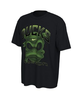 Men's Black Oregon Ducks Mummy Duck Glow In The Dark T-Shirt