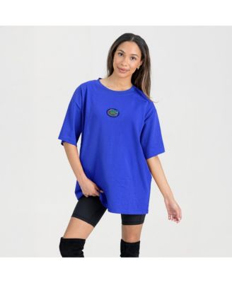 Women's Royal Florida Gators Oversized Back at Ya T-Shirt