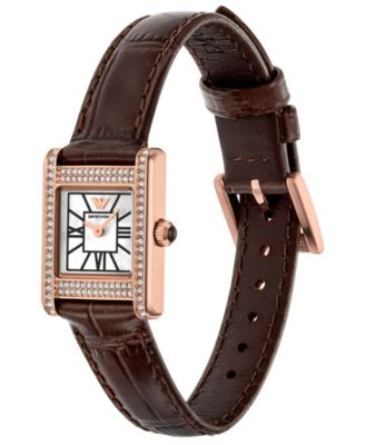 Women's Interchangeable Leather Strap Watch Set, 26mm