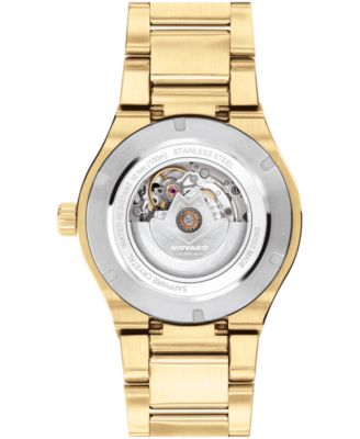 Women's Museum Imperiale Swiss Automatic Light Yellow PVD Steel Watch, 33mm