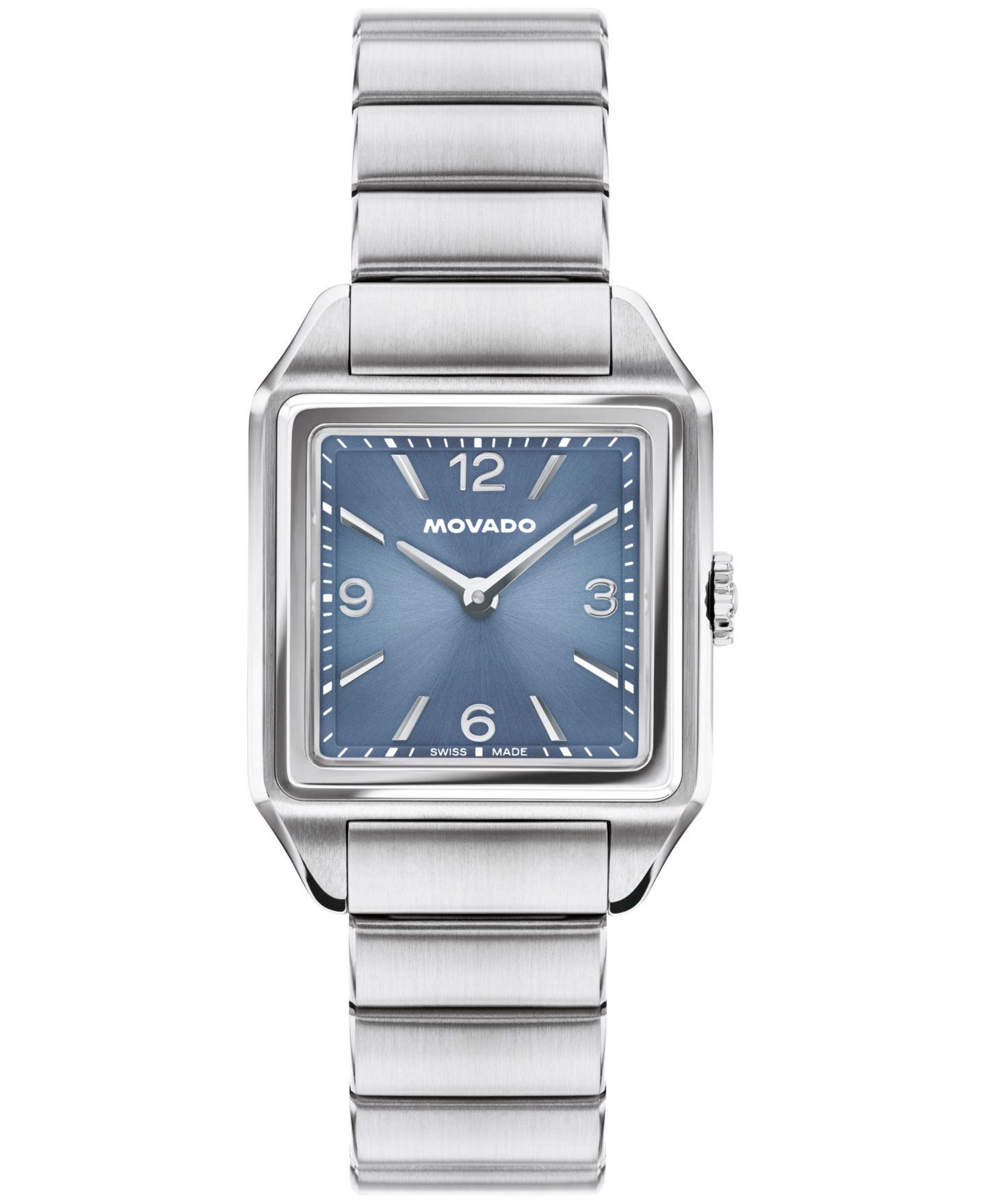 Женские часы Movado 1917 Swiss Quartz Stainless Steel Watch, 25 X 34.1mm — фото 1