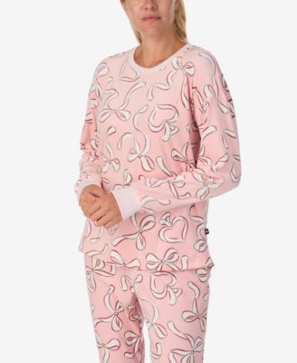 Women's 2-Piece Sleepwear Long-Sleeve Top and Jogger Pajama Set