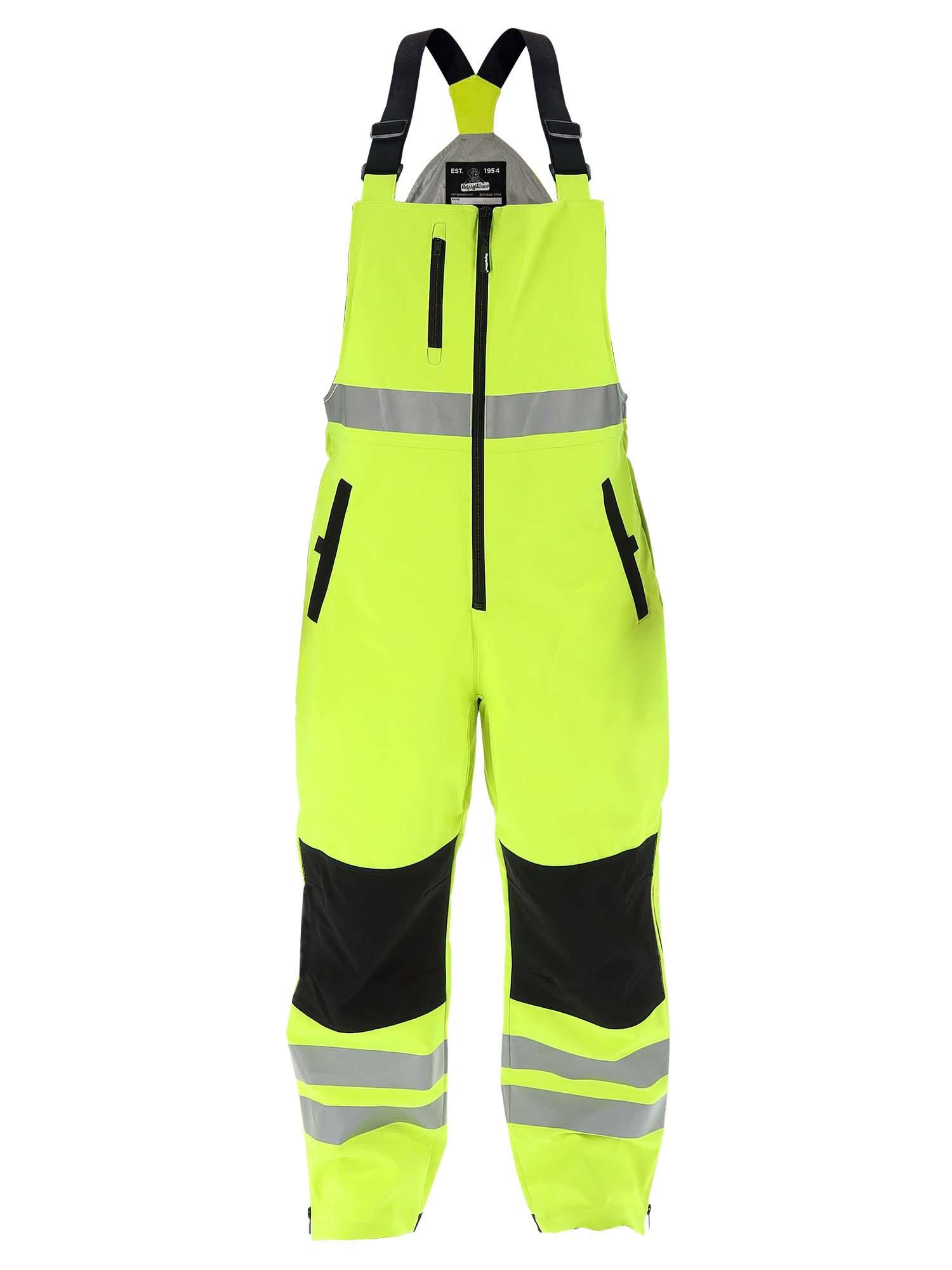 Men's Lightweight HiVis Work Overalls