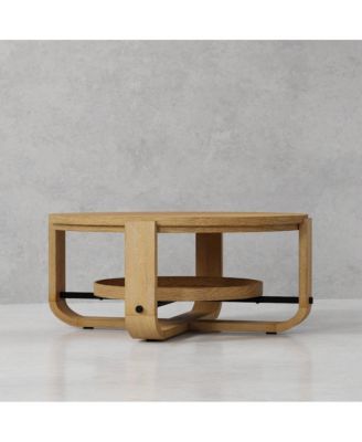 Parker House Escape Cocktail Table Round with Shelf