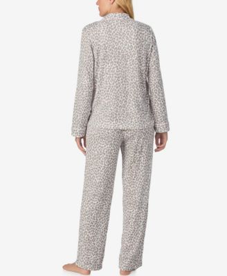 Women's 2-Piece Sleepwear Long-Sleeve Top and Pajama Pants Set