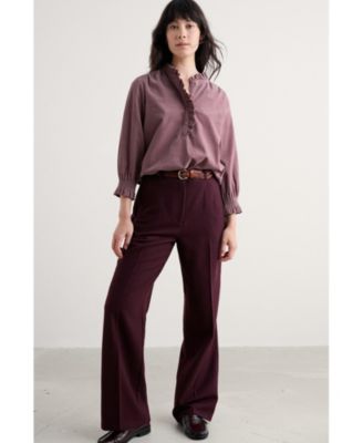 Women's Feather Star Cord Top