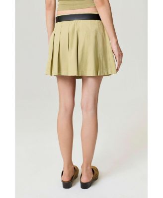 Women's Pleated Mini Skirt
