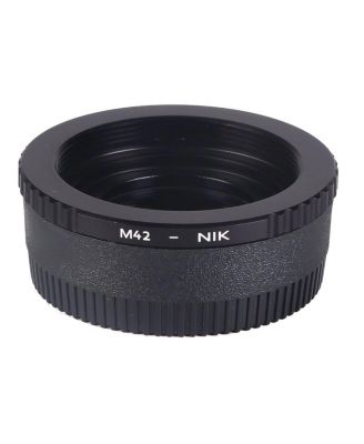 K&F Concept High Precision Lens Adapter Mount,M42-NIK with Glass