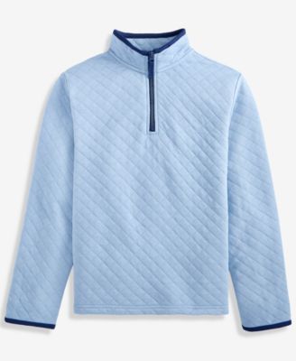 Little & Big Boys Quilted Quarter-Zip Jacket, Macy's Exclusive